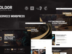 Voldor – WordPress-Template für Schweißen und Metallarbeiten