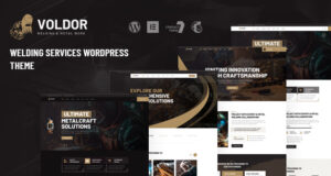 Voldor – WordPress-Template für Schweißen und Metallarbeiten