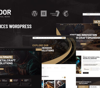 Voldor – WordPress-Template für Schweißen und Metallarbeiten