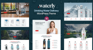 Waterly – WordPress-Layout für Trinkwasserlieferung