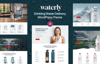Waterly – WordPress-Layout für Trinkwasserlieferung