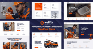 Wellfix – WordPress-Template für Heimwerker, Klempner und Elektriker