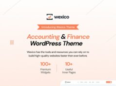 Wexico – Buchhaltungs-WordPress-Vorlage