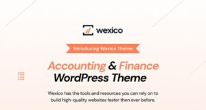 Wexico – Buchhaltungs-WordPress-Vorlage