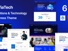 WiaTech – WordPress-Template für IT-Dienste und -Entwicklung