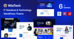 WiaTech – WordPress-Template für IT-Dienste und -Entwicklung