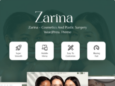 Zarina – WordPress-Template für kosmetische und plastische Chirurgie