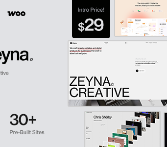 Zeyna – Mehrzweck-Kreativ-WordPress-Template