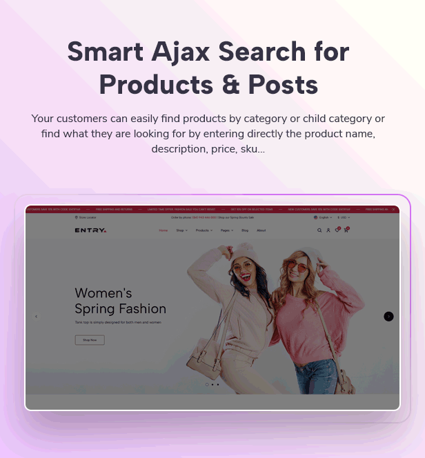 Eintrag – Mehrzweck-Woocommerce-WordPress-Theme