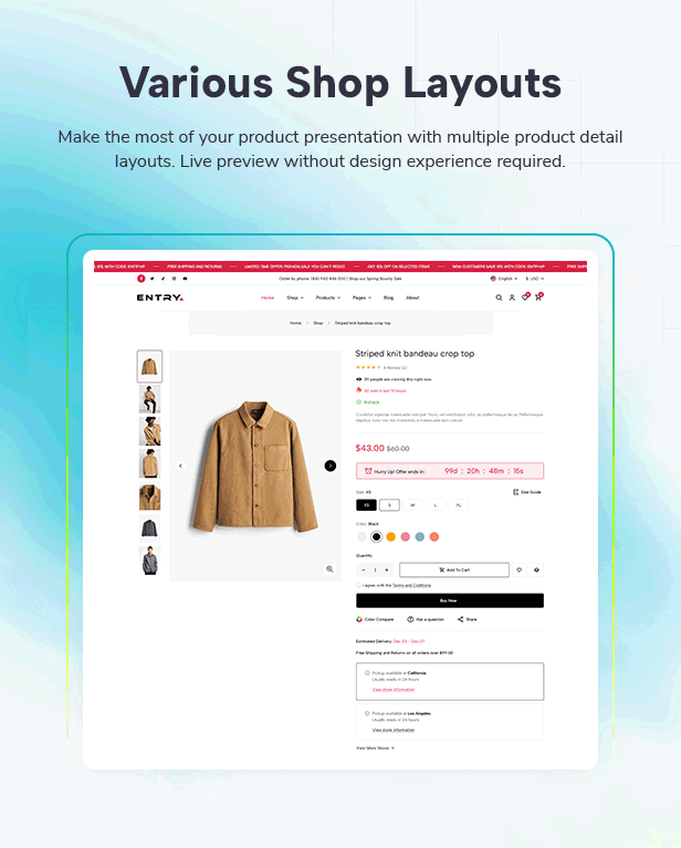 Eintrag – Mehrzweck-Woocommerce-WordPress-Theme