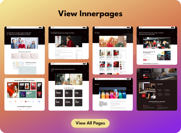 Norflo – Dish TV, ISP, eSIM, IPTV und OTT-Plattform Elementor WordPress Theme – 12