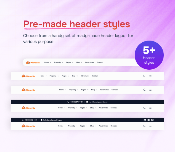MicroVilla – Tiny House Living Lifestyle WordPress Theme – 11