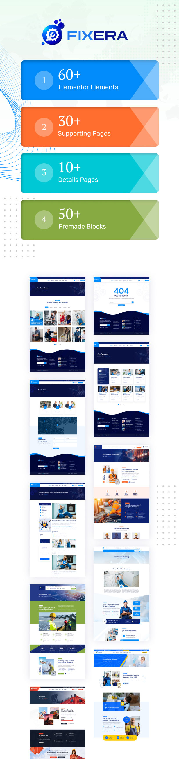 Fixera – WordPress-Theme für Handwerkerdienste – 6