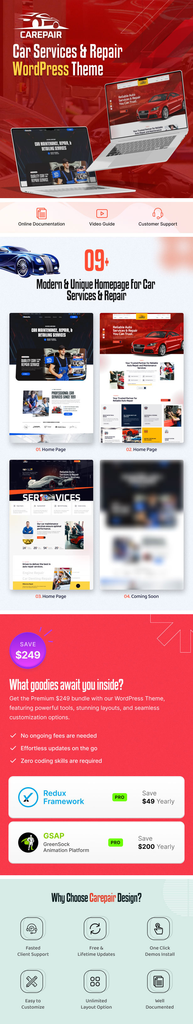 Carepair – WordPress-Theme für Autoservice und Autoreparatur – 5