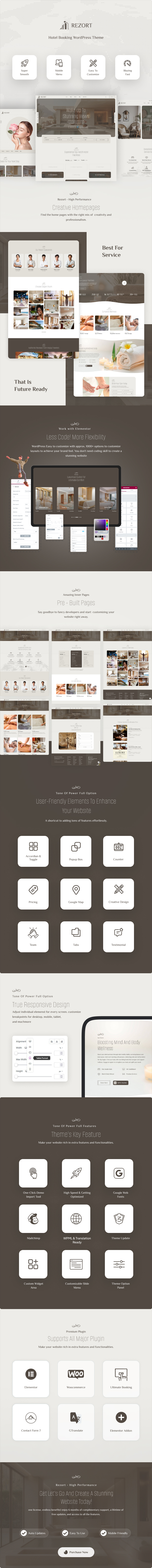 Resort – Hotelbuchung WordPress – 2