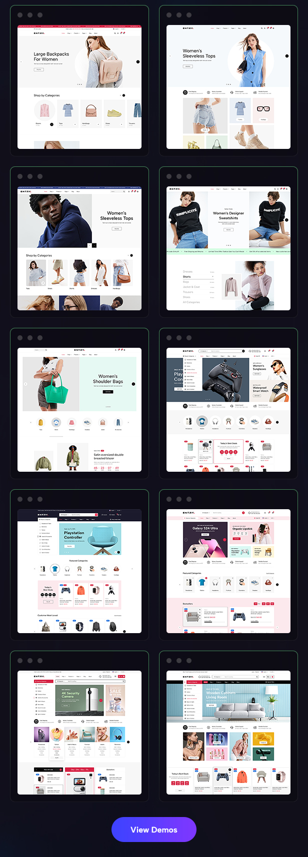 Eintrag – Mehrzweck-Woocommerce-WordPress-Theme