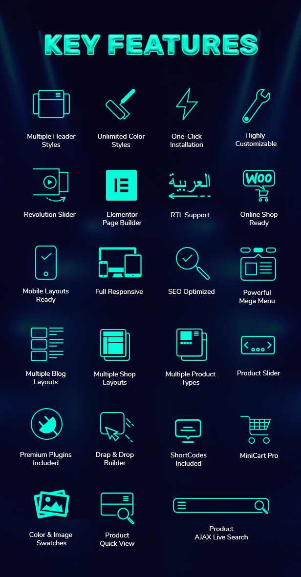 Eintrag – Mehrzweck-Woocommerce-WordPress-Theme