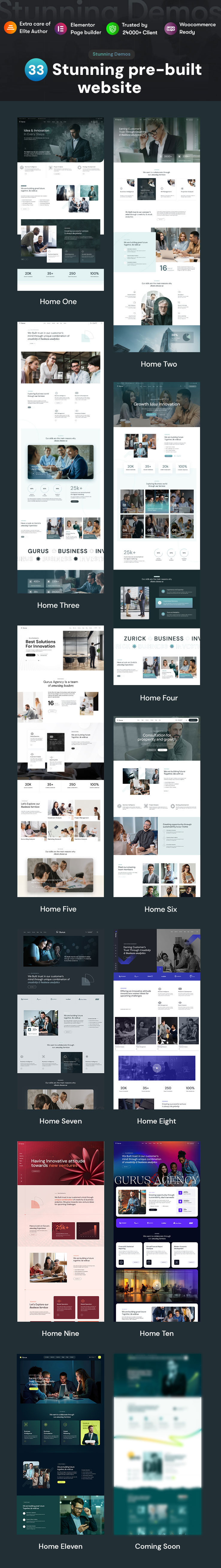 Gurus – WordPress-Theme für Unternehmensberatung – 6