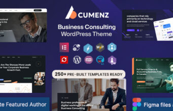 Acumenz – WordPress-Elementor-Template für Unternehmen und Beratung
