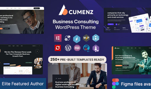 Acumenz – WordPress-Elementor-Template für Unternehmen und Beratung