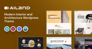 Ailand – WordPress-Template für Innenarchitektur und Architektur
