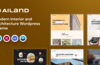 Ailand – WordPress-Template für Innenarchitektur und Architektur