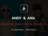 Andy & Ana kreatives Portfolio-Thema