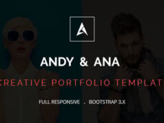 Andy & Ana kreatives Portfolio-Thema