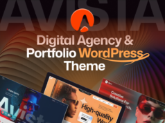 Avista – WordPress-Layout für digitale Agentur und Portfolio