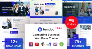 Bandco – WordPress-Vorlage für Beratungsunternehmen