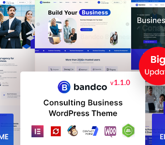 Bandco – WordPress-Vorlage für Beratungsunternehmen
