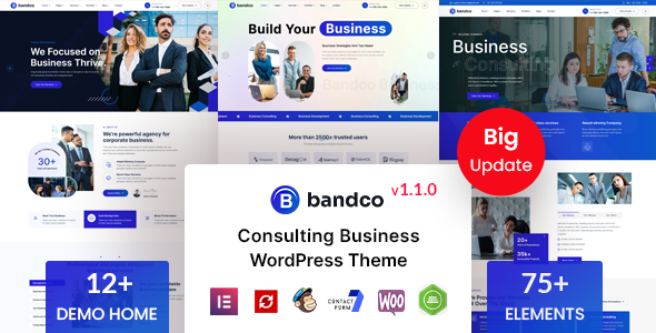 Bandco – WordPress-Vorlage für Beratungsunternehmen