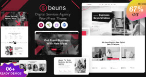 Beuns – WordPress-Layout für Agenturen für digitale Dienste