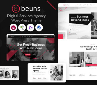 Beuns – WordPress-Layout für Agenturen für digitale Dienste