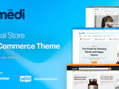 Bumedi – WooCommerce-Vorlage für medizinische Geschäfte