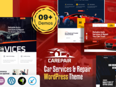 Carepair – WordPress-Template für Autoservice und Autoreparatur