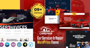 Carepair – WordPress-Template für Autoservice und Autoreparatur
