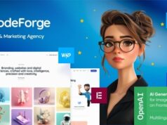 CodeForge – WordPress-Vorlage für Software- und IT-Technologieunternehmen