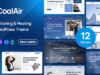 Coolair – Klimaanlage und Heizung HVAC WordPress Layout