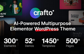 Crafto - AI-Powered Multipurpose WordPress Layout
