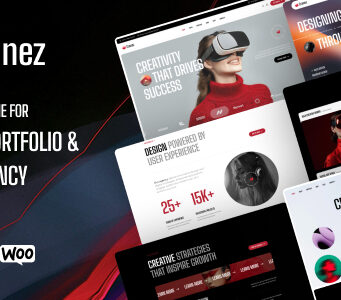 Cranez – Kreativportfolio und WordPress-Layout für digitale Agenturen