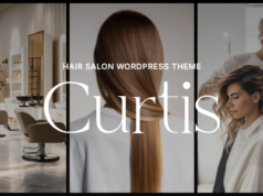Curtis – Friseursalon-WordPress-Layout