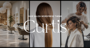 Curtis – Friseursalon-WordPress-Layout
