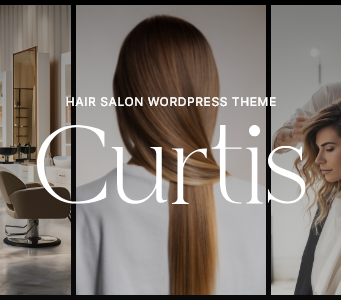 Curtis – Friseursalon-WordPress-Layout