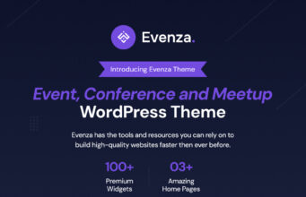 Evenza – WordPress-Vorlage für Veranstaltungen und Konferenzen