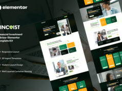 Fincoist – Elementor-Vorlagenkit für Finanzinvestitionsberater