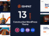 Ishpat – Bau-WordPress-Template