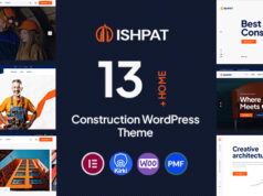 Ishpat – Bau-WordPress-Template