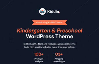Kiddin – WordPress-Vorlage für Kindergarten und Vorschule