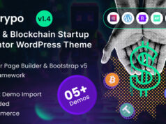 Krypo – Krypto- und Blockchain-Startup-Elementor-WordPress-Layout